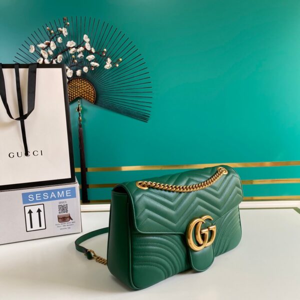 Gucci Marmont Matelasse Flap Bag