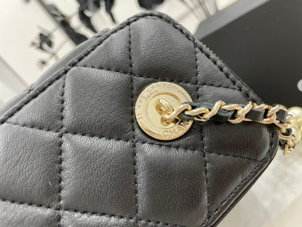 Chanel Small Vanity Case with Chain - Image 2