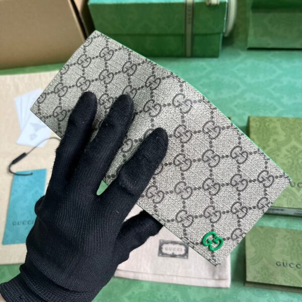 Gucci Supreme Canvas Wallet - Image 2
