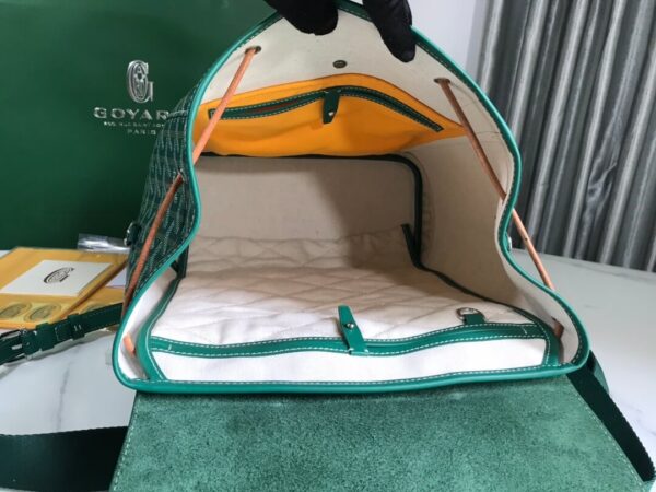 Goyard Alpin Green Backpack - Image 3