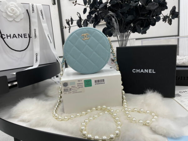 Chanel Round Bag with Chain - Image 2