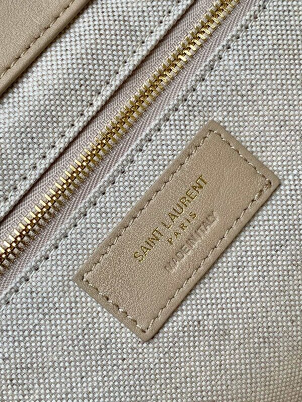 YSL Icare Maxi Shopping Bag Beige - Image 5