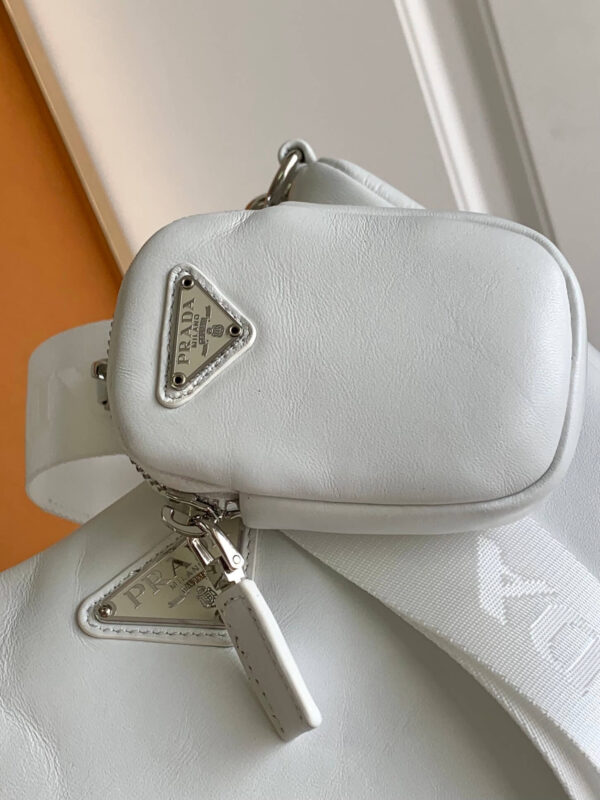 Prada Hobo White Bag - Image 5