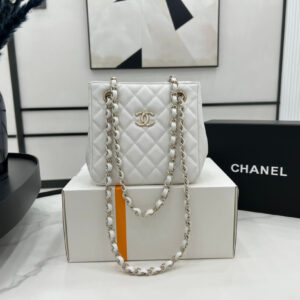 Chanel Classic Tote Bag White