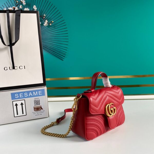 Gucci Marmont Mini Top Handle Bag