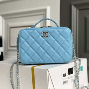Chanel Caviar Chanel Top Handle Vanity Case