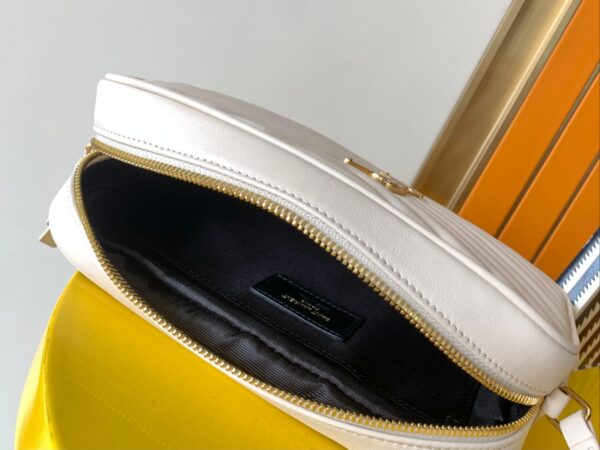 Saint Laurent Lou White Bag - Image 2