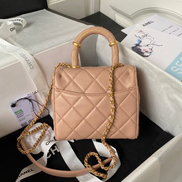 Chanel Matelasse 2 Way Top Handle Chain Shoulder Tote Bag - Image 2