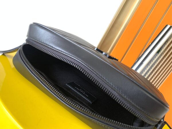 Saint Laurent Lou Black Bag With Black Hardware - Image 3