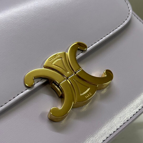 Celine Teen Leather Triomphe Bag - Image 3
