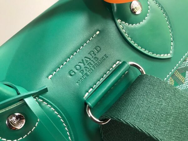 Goyard Alpin Green Backpack - Image 8