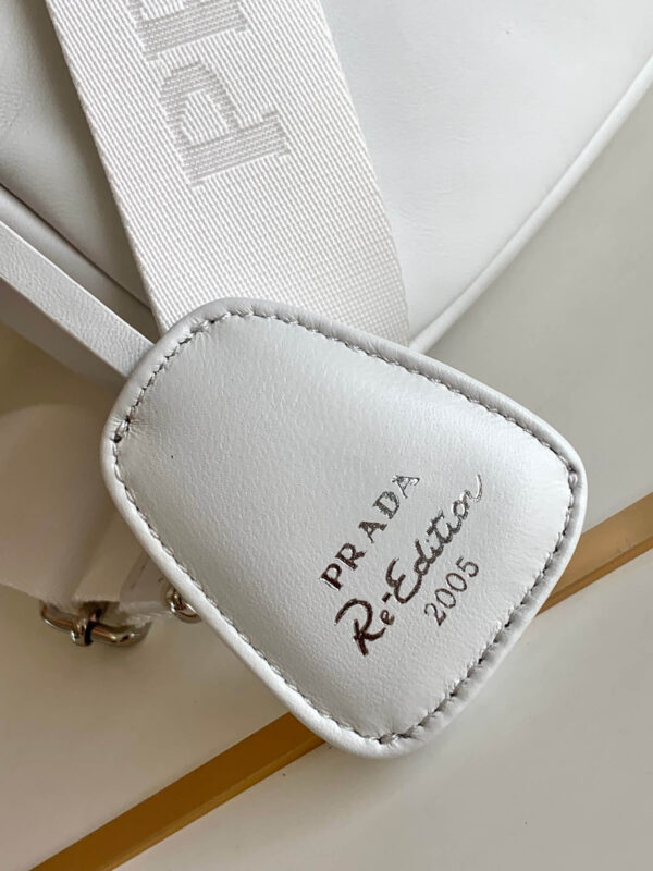 Prada Hobo White Bag - Image 3