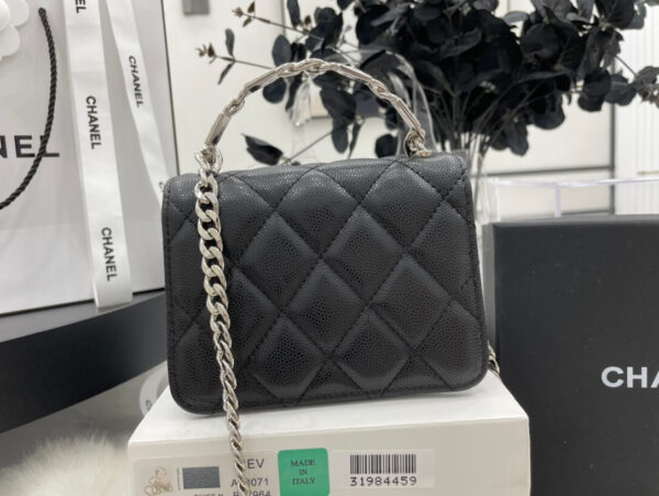 Chanel Classic Flap Top Handle Bag - Image 2