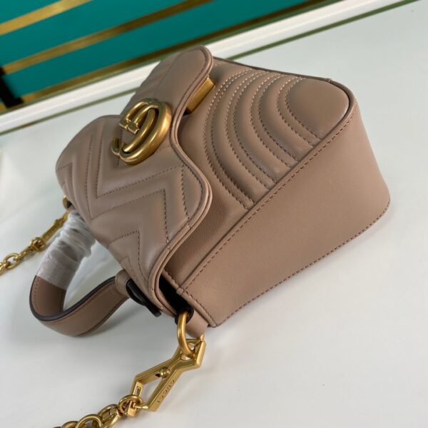 Gucci Marmont Mini Top Handle Bag - Image 2