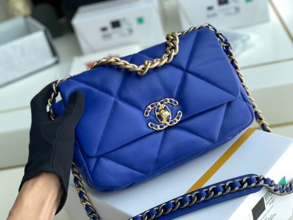 Chanel 19 Bag Blue - Image 2