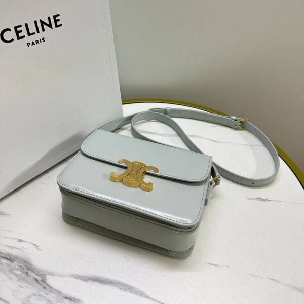 Celine Teen Leather Triomphe Bag - Image 2