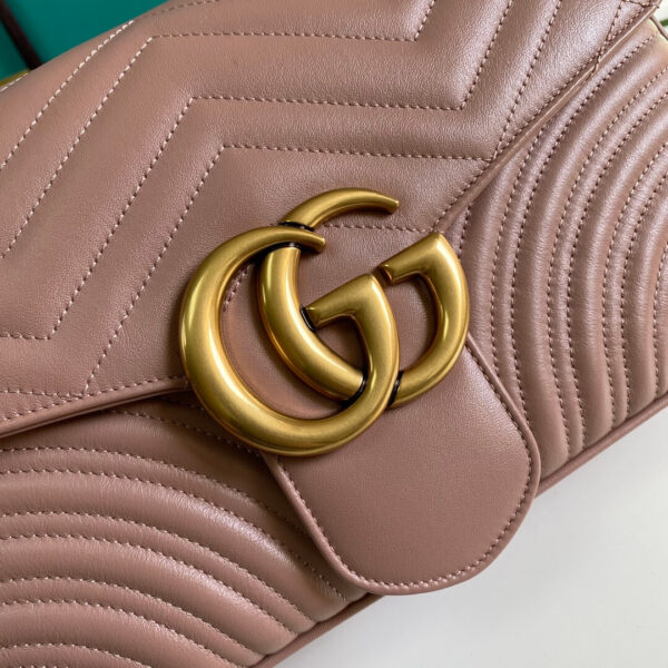 Gucci Marmont Matelasse Flap Bag - Image 6