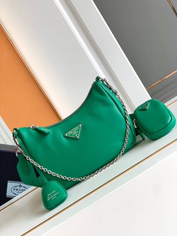 Prada Hobo Green Bag