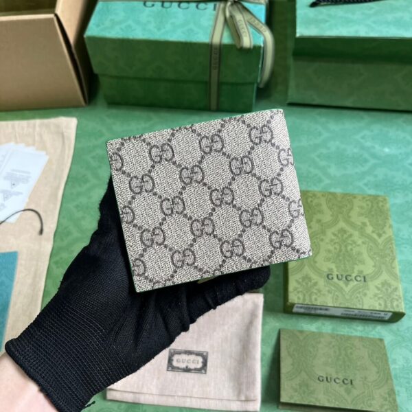 Gucci Supreme Canvas Wallet - Image 7