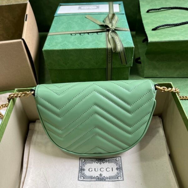 Gucci Mini GG Marmont Shoulder Bag - Image 3