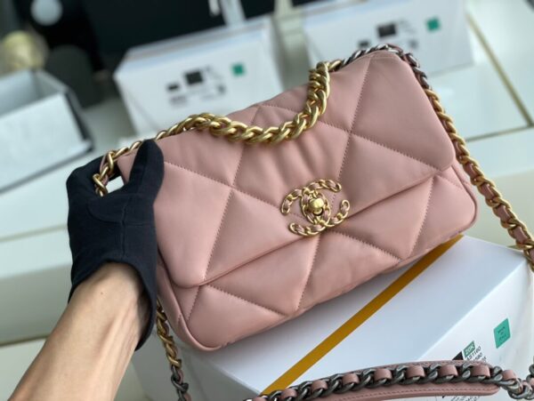 Chanel 19 Bag Beige - Image 2