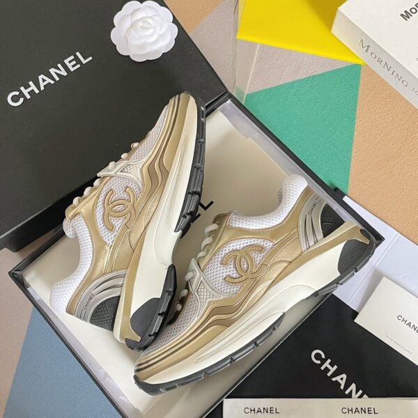 Women's Chanel CC Sneakers - Image 3