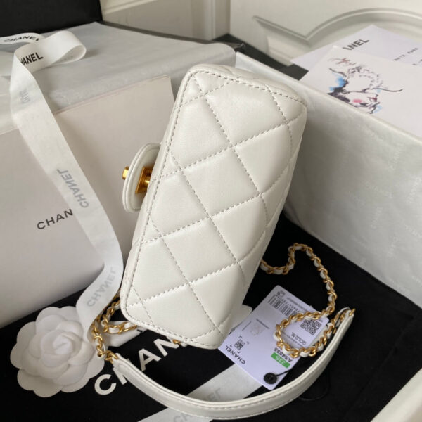 Chanel Matelasse 2 Way Top Handle Chain Shoulder Tote Bag - Image 3