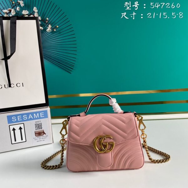 Gucci Marmont Mini Top Handle Bag