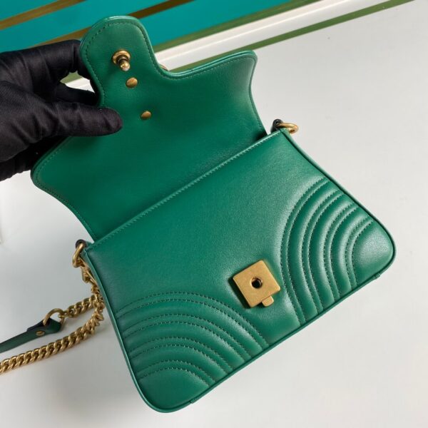 Gucci Marmont Mini Top Handle Bag - Image 5