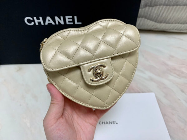 Chanel CC Love Heart Mini Bag - Image 2