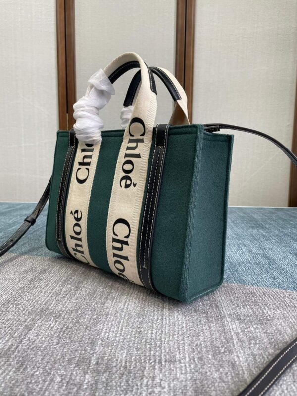 Chloe Small Woody Tote Bag - Image 5