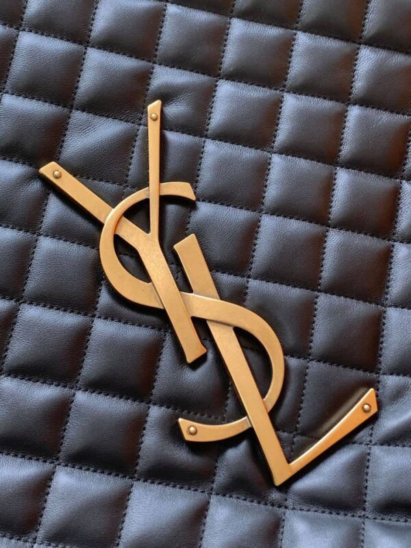 YSL Icare Maxi Shopping Bag Black - Image 5