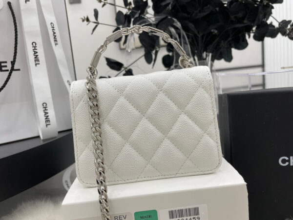 Chanel Classic Flap Top Handle Bag - Image 8