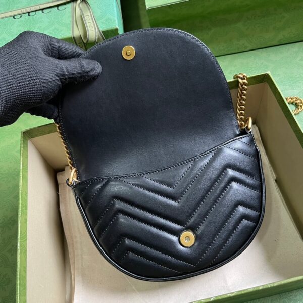 Gucci Mini GG Marmont Shoulder Bag - Image 8