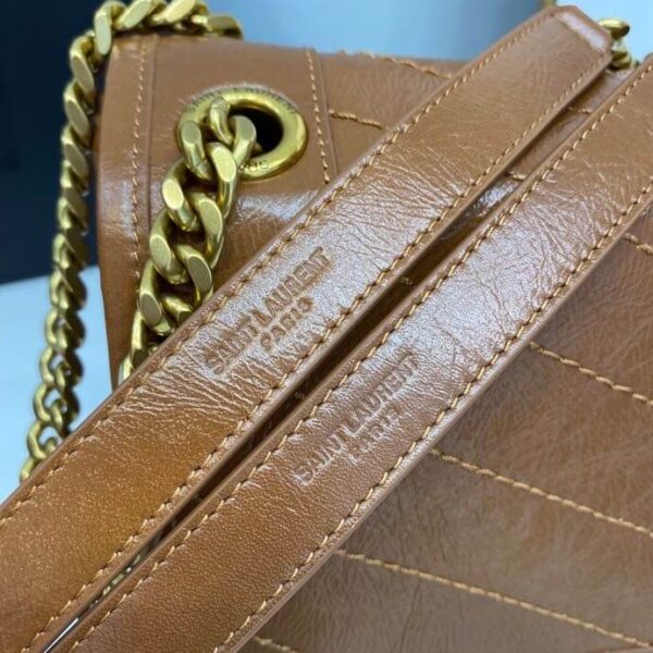 Women’s YSL Niki Medium Leather Shoulder Bag - Image 3