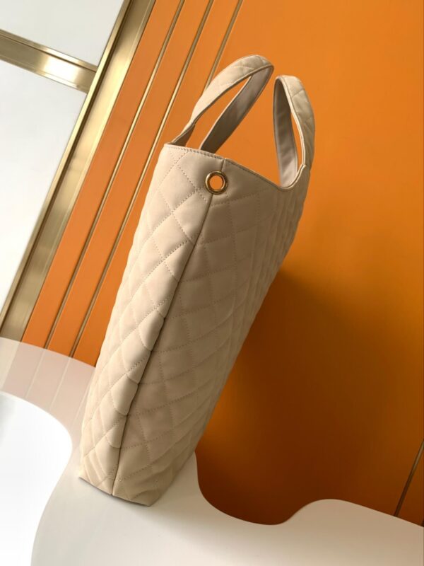 YSL Icare Maxi Shopping Bag Beige - Image 7