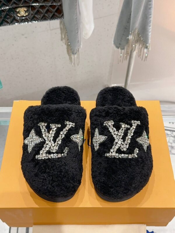 LV Paseo Flat Mule Shoes - Image 7