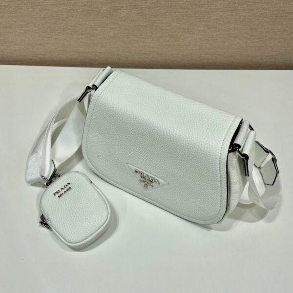 Prada Vitello Daino Soft Leather Bag - Image 7