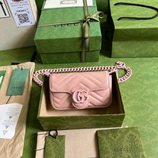 Gucci Marmont Pink Bags - Image 7