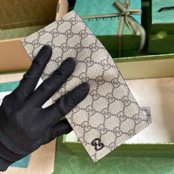 Gucci Supreme Canvas Wallet - Image 5