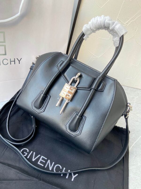 Givenchy Antigona Lock Black Bag - Image 4