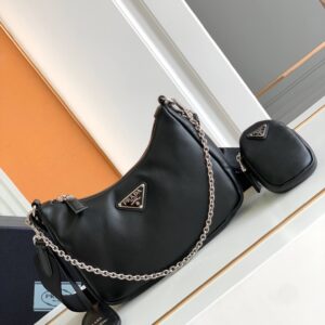Prada Hobo Black Bag