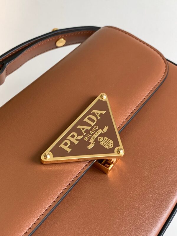 Prada Embleme Saffiano Shoulder Bag - Image 2