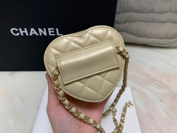 Chanel CC Love Heart Mini Bag - Image 3
