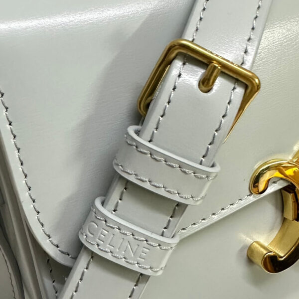 Celine Teen Leather Triomphe Bag - Image 4