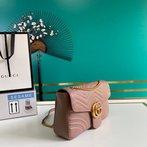 Gucci Marmont Matelasse Flap Bag