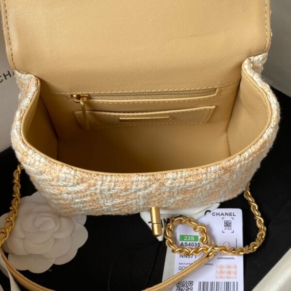 Chanel Matelasse 2 Way Top Handle Chain Shoulder Tote Bag - Image 4