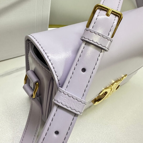 Celine Teen Leather Triomphe Bag - Image 5