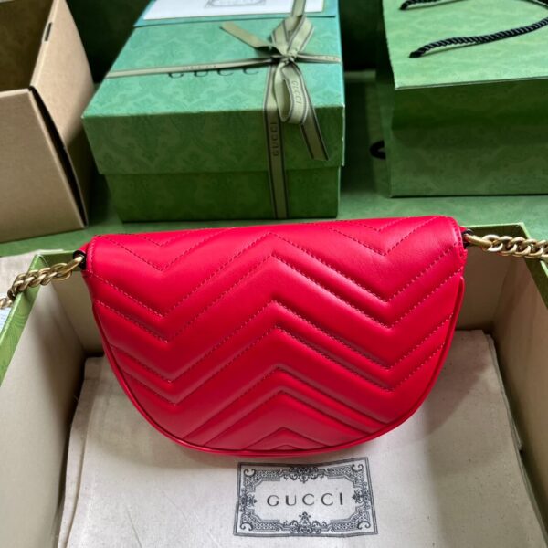 Gucci Mini GG Marmont Shoulder Bag - Image 3
