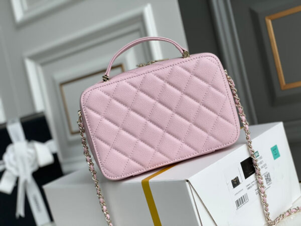 Chanel Caviar Chanel Top Handle Vanity Case - Image 7